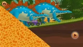 Jurassic World The Premiere of the new Games Fun Kid Racing Dinosaurs World