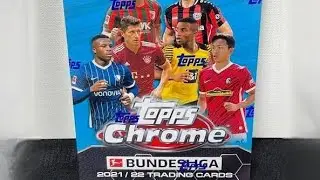 2021/22 Topps Chrome Bundesliga - Solid Box