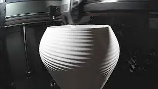 Delta Ridge Table Lamp Shade &ndash; 3D Print Timelapse | Creality K2 Plus