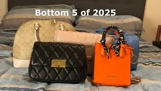 My Bottom 5 Bags of 2025