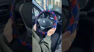 🚗🚗Thickened Elastic CarSteering Wheel Cover  can be customized#shorts  #printondemand