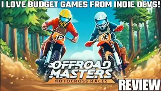 OFFROAD MASTERS: MOTOCROSS RACES - I Love Budget Games From Indie Devs! - REVIEW