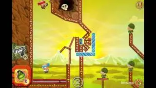 Hambo Gunslinger level 5-21 Walkthrough Gameplay (Gold Medal Level 21 Solution)