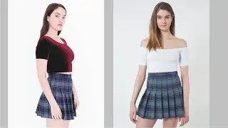 Modest American Apparel Plaid Skirt Today