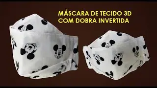 MASCARA 3D COM DOBRA INVERTIDA