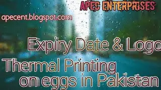 Eggs expiry date printing machine in Pakistan | chicken egg expiry date #apecenterprisesofficial