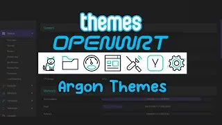 CARA INSTALL  ⭕ TEMA ARGON OPENWRT || Redesain Argon