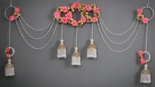 Beautiful!!!....DIY Door Hanging Idea ❤😎🌹 #shorts #doorhanging #paramsundari