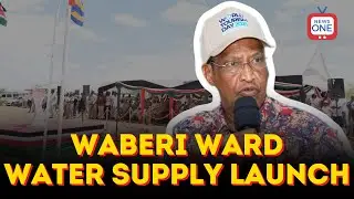 Governor Jama Launches Waberi Water Project in Garissa