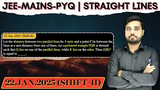 Let the distance between two parallel lines be 5 units and a point P lie between thelines at a unit