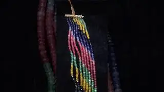 Natural sapphire Ruby Emerald Rainbow Necklace for Sale. Contact me 923222611177