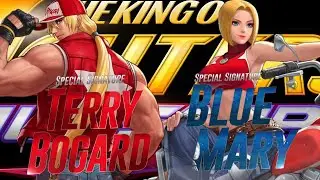 KOF all-stars newcomers SS Terry and Mary