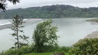 Mouth of Klamath River, north of Klamath, Yurok Reservation, California