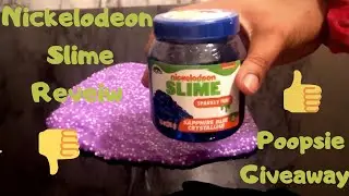 Nickelodeon Slime Reviews and Poopsie Slime Surprise Giveaway