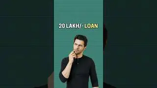 20 Lakh Loan EMI for 5, 10 and 20 Years | EMI Calculation | 20 Lakh Loan EMI and Interest #shorts