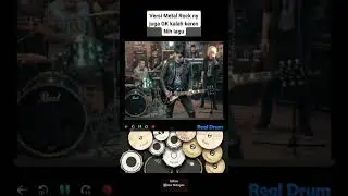 SAMBILU versi Rock Metal🤟🎧 #drums #realdrumcover #sambilu #rockmetal #digitaldrum #fypシ