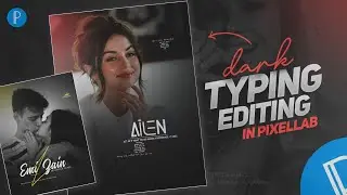 Dark Typing photo Editing like Photoshop Cc | Typing Editing by @AleeCreation .