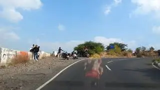 Time-Lapse 26 I Drive through Bopdev Ghat I Pune-Saswad road I 7 Jan 2020