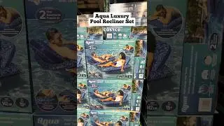 AQUA Luxury Pool Recliner 2-Pack 🌊