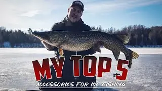 Essential gear for an ice fishing adventure!