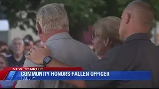 Tell City honors fallen officer