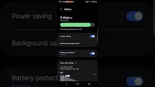 Samsung S22 Ultra #Battery backup #battery saving vs normal mode