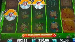 A compilation of Bonuses on Huff N More Puff! #slot #slotscasinogames #casinogames  #casino #comedy 