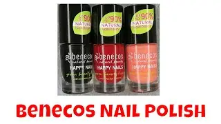 Benecos Nail Polish - Playing with Natural Polishes