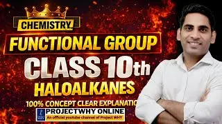 Haloalkanes in 20 Minutes 🔥 | Class 10 Chemistry Ch-4 | CBSE Board 2026
