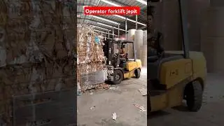 Skill operator forklift #videoshort #operatorforklift