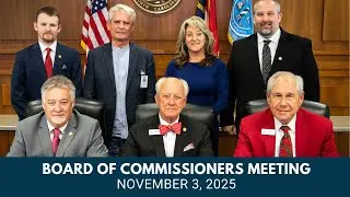 Dare County Board of Commissioners Meeting  - November 3, 2025