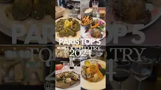 Here&rsquo;s my personal choice for the best food to try in Paris in 2024. #parisfoodguide #frechcuisine