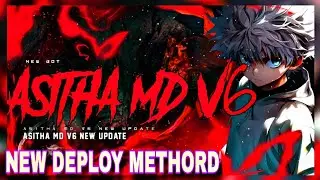No Paid Hosting ❌ | FREE WhatsApp Bot Deploy ASITHA MD V6 New Free Deploy Methord ✅