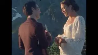 Super 8 Elopement in the North Cascades | Golden Hour Vows at a Fire Lookout