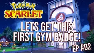 1st Gym! Pokemon Scarlet Playthrough No commentary Part 2 | SkazDownUnder