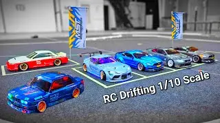 MST Yokomo Rc Drift Car Carpet Track 1/10