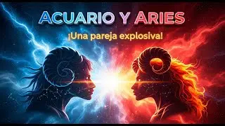 ARIES + ACUARIO: La pareja m&aacute;s explosiva y fascinante del Zodiaco 💥🔥
