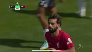 Mohamed Salah goal vs Fulham 2-2 (06/08/2022)