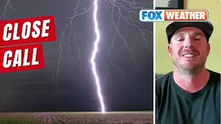 Photographer Nearly Struck By Lightning During Texas Storm