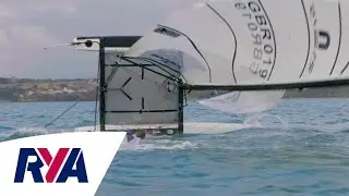 Boating Fail - High Speed Nacra 15 Capsize with British Youth Sailing - Extreme Sailing