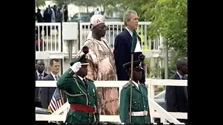 US President George W Bush Visit to Aso Villa -12th July 2003 #Nigerianstories