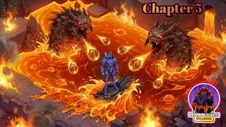 The hero is trapped in a fireball Underworld Castle Chapter 5 🤯👀🥵👇🏻 #underworldcastle #dynamonsworld