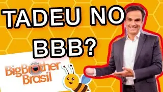 TADEU SCHMIDT NO BBB VAI DAR CERTO? #BBB #TADEUSCHMIDT #REALITYSHOW