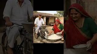 🔥 Hand Made Atta Chakki Hack | No Electricity Flour Machine | Smart Desi Village Tech India 🚜🔥