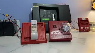 Potter PFC-4410RC Suppression Release Panel Demo