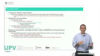 Example of Remote Team Issue: Clarity in Asynchronous Communication and Document Local | 20/22 | UPV