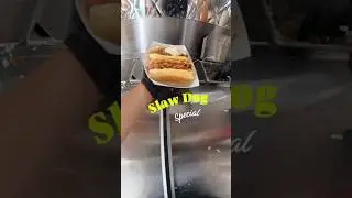 Slawdog special! #pov #fastfood #shortsfeed #hotdogcart