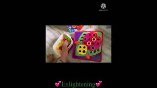 Develops hand eye coordination, fine motor skills and creative thinking 🤔 for kids #toddler