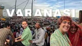 Первый день в Варанаси 🇮🇳 | Шопинг, прогулка по Гхатам, публичный массаж и Ганга Аарти