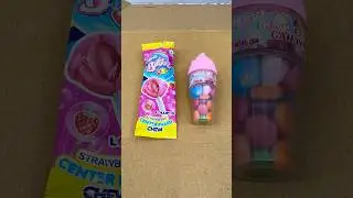 Ice cream gems or big bubble lollipop #shorts #lollipop ￼